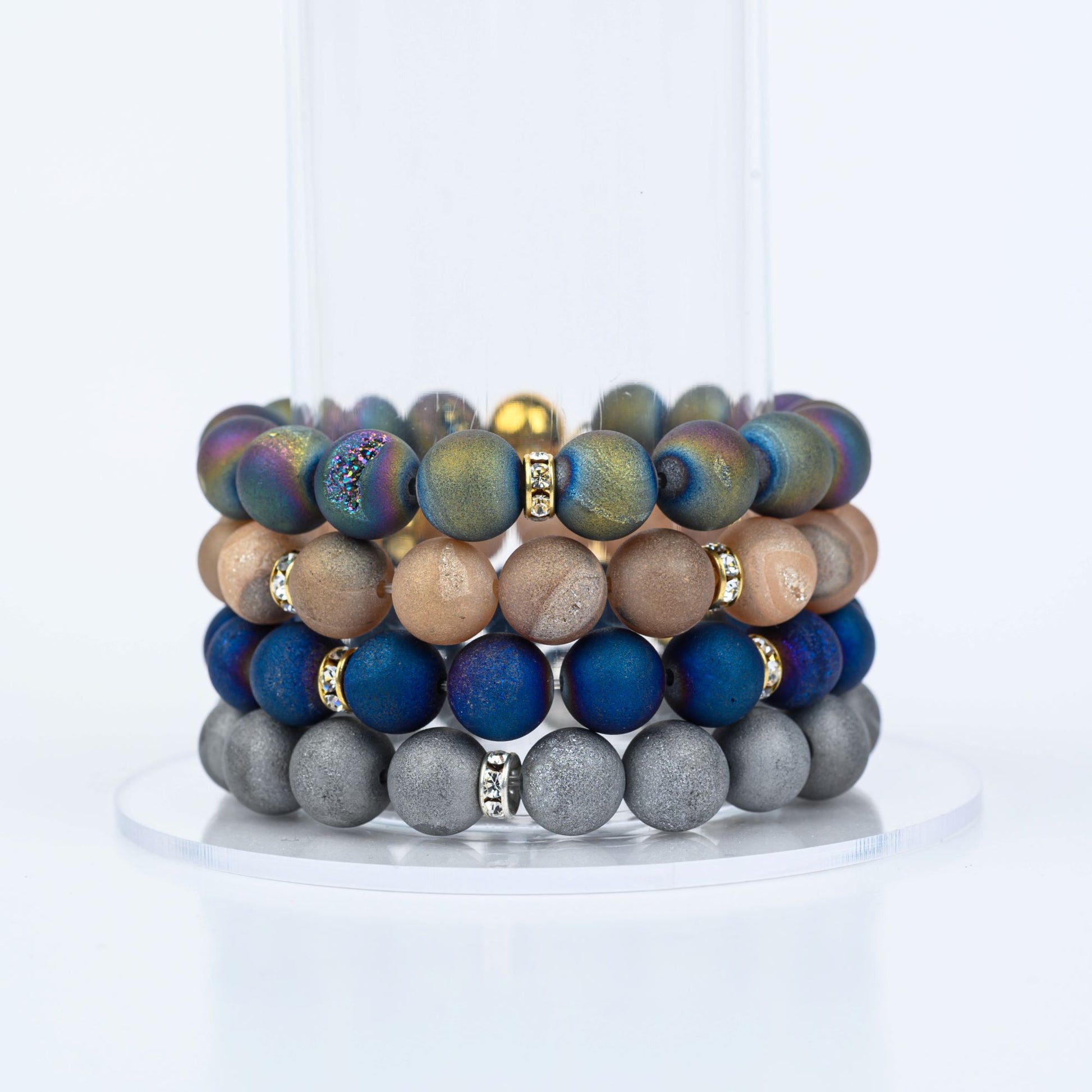 Motherland Elegance™ Obour Druzy Stone Bracelet - Motherland Elegance