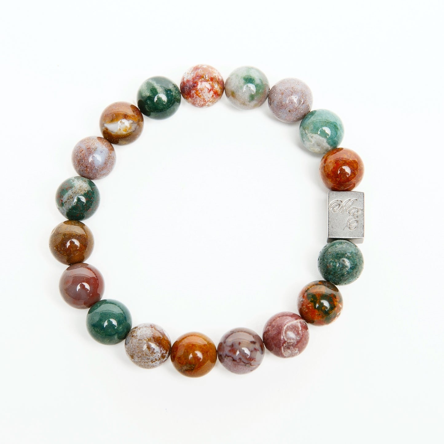 Motherland Elegance™ Earthtones 10mm Gemstone Bracelet - Motherland Elegance