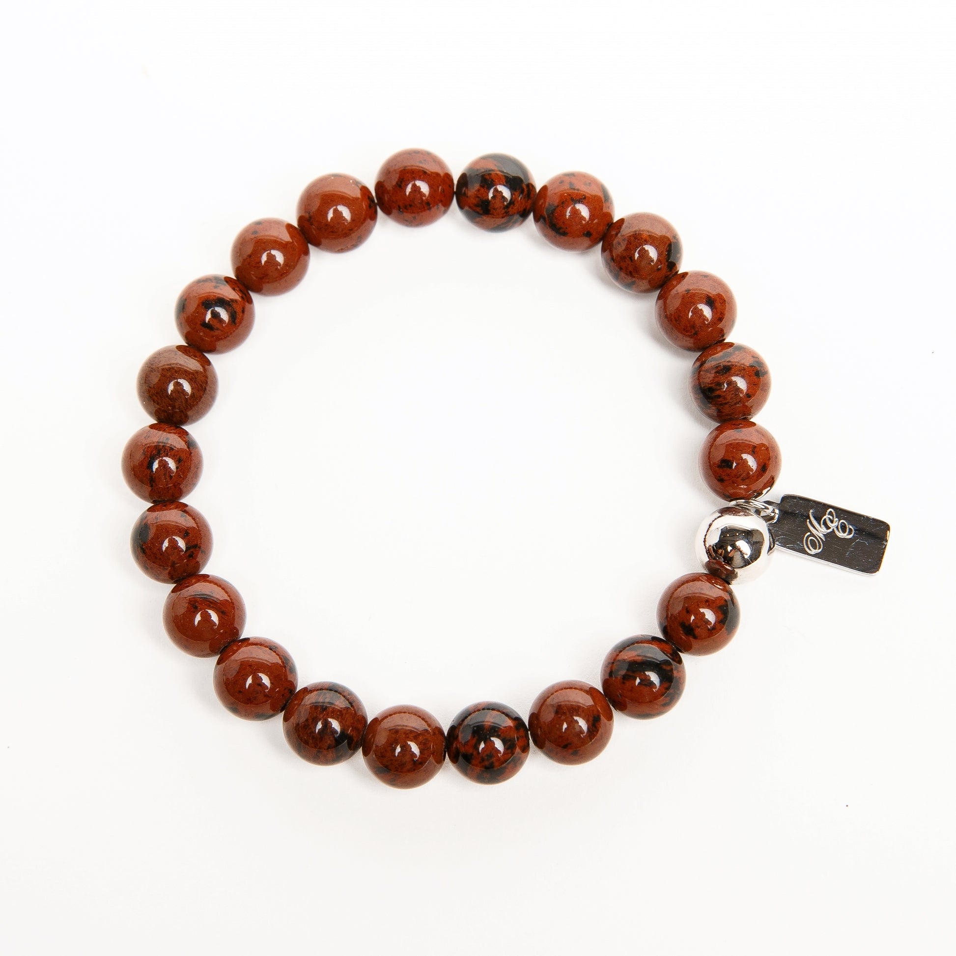 Motherland Elegance™ Earthtones 8mm Gemstone Bracelet - Motherland Elegance