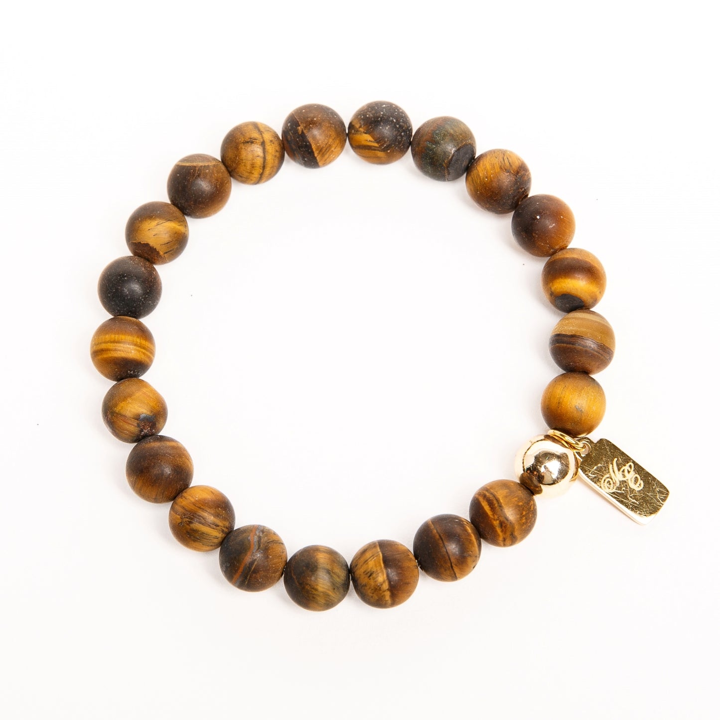 Motherland Elegance™ Earthtones 8mm Gemstone Bracelet - Motherland Elegance