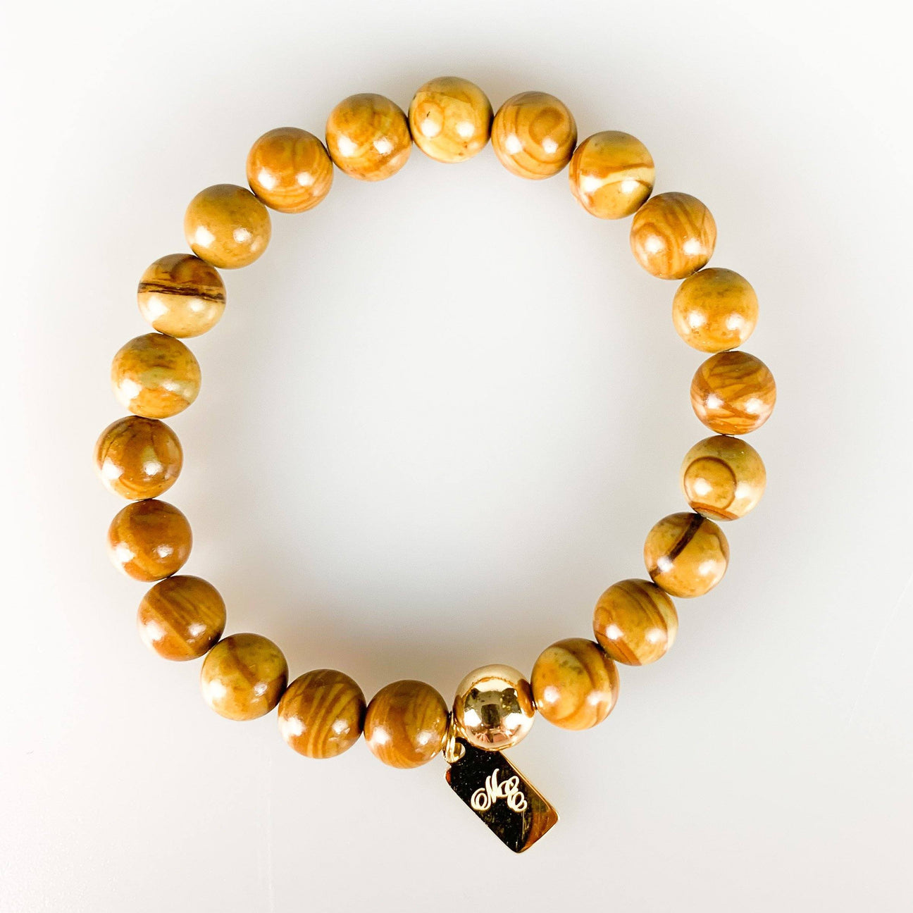 Motherland Elegance™ Earthtones 10mm Gemstone Bracelet - Motherland Elegance